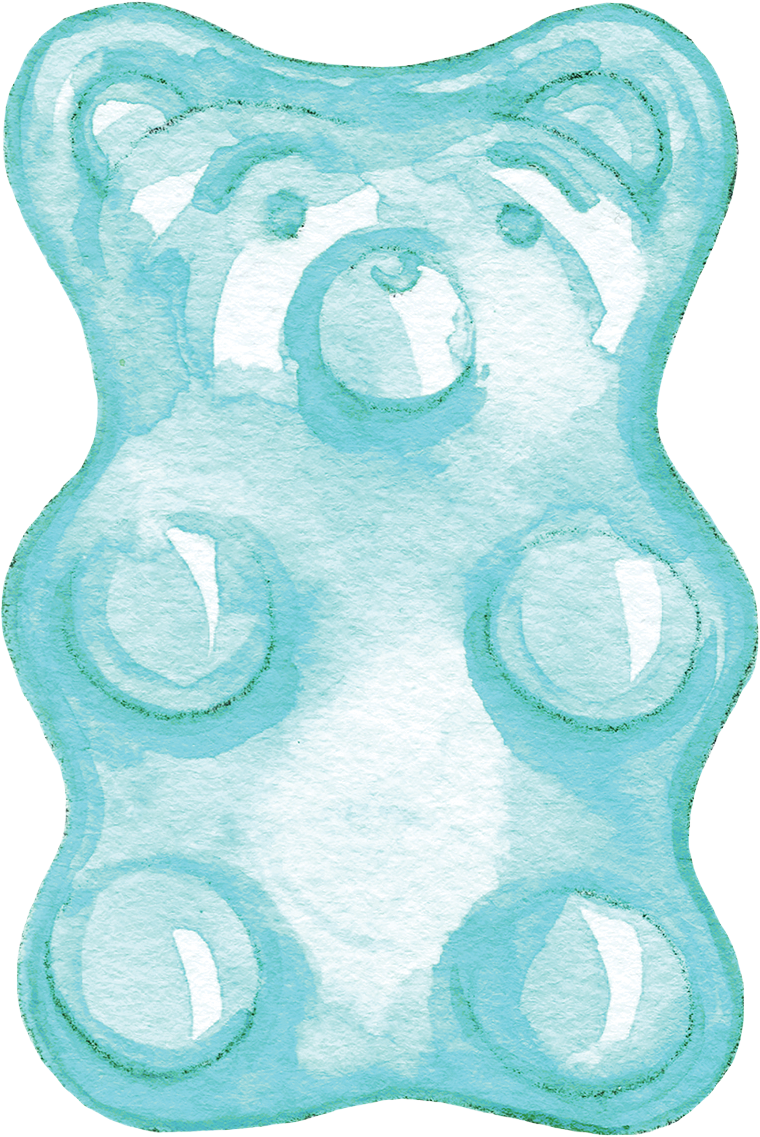 Gummy Bear Illustration